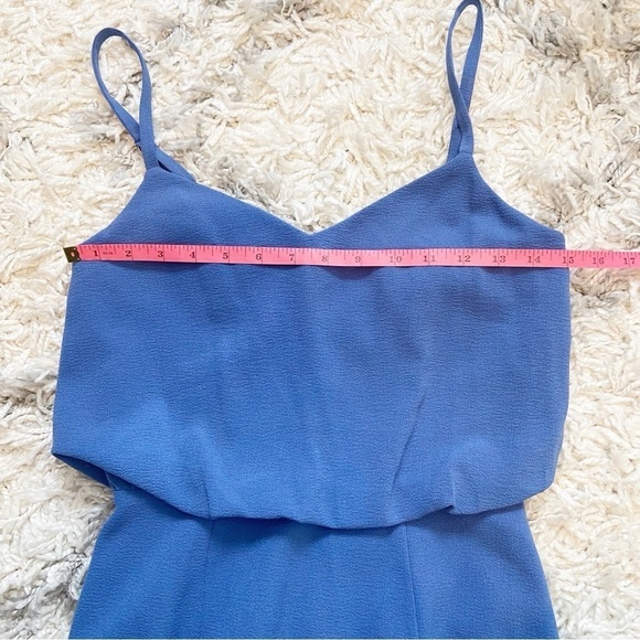 NWTs Dress The Population | Alondra Blouson Sheath Dress Blue Jay Size XXS - Picture 10 of 12